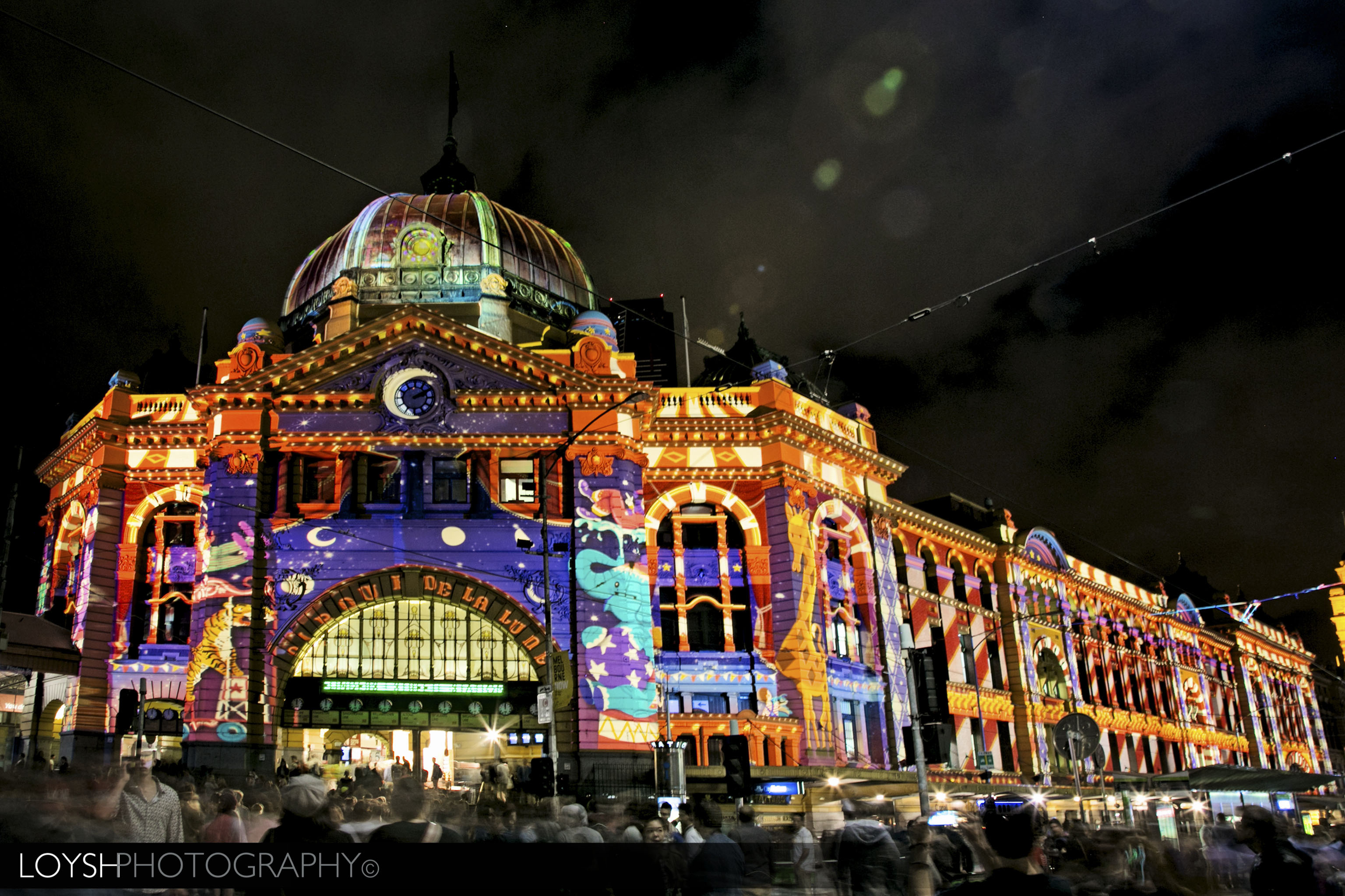 2014-02-22 - White Night, Melbourne Australia.